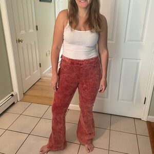 Pol corduroy type bell bottoms.